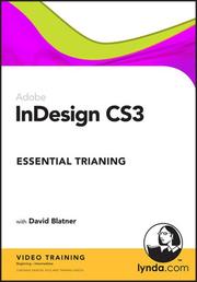 Cover of: InDesign CS3 Essential Training