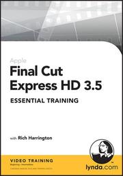 Cover of: Final Cut Express HD 3.5 Essential Training