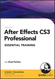 Cover of: After Effects CS3 Professional Essential Training by Chad Perkins