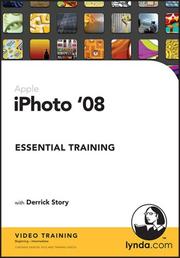 Cover of: iPhoto '08 Essential Training