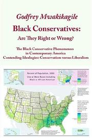 Cover of: Black Conservatives by Godfrey Mwakikagile