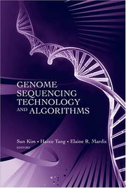 Cover of: Genome Sequencing Technology and Algorithms by 