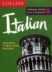 Cover of: Italian Phrase Book & Dictionary (Collins Phrase Book & Dictionaries) by 