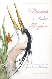 Cover of: Dawson's Avian Kingdom by William Leon Dawson