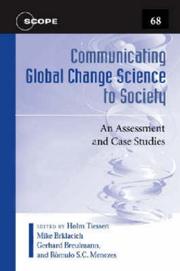 Communicating Global Change Science to Society by SCOPE