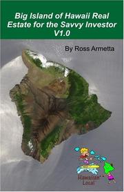 Cover of: Big Island of Hawaii Real Estate for the Savvy Investor