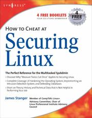 Cover of: How to Cheat at Securing Linux (How to Cheat)