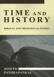 Cover of: Time and History: Biblical and Theological Studies