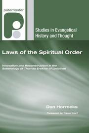 Laws of the Spiritual Order by Don Horrocks