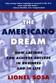 Cover of: The Americano Dream by Lionel Sosa, Lionel Sosa