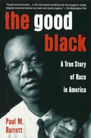 Cover of: The Good Black by Paul Barrett