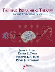 Cover of: Tinnitus Retraining Therapy: Patient Counseling Guide