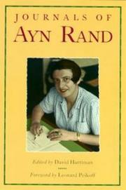 Cover of: The Journals of Ayn Rand