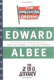 Cover of: The  American dream by Edward Albee