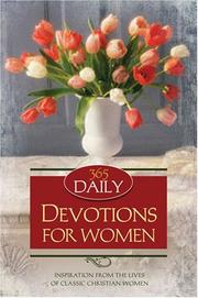 Cover of: 365 DAILY DEVOTIONS FOR WOMEN (365 Daily)