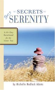 Cover of: Secrets of Serenity--A 60-Day Devotional for the Inner You