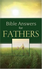 Cover of: Bible Answers for Fathers (Bible Answers) (Bible Answers)