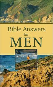 Cover of: Bible Answers For Men (Bible Answers) by Compiled