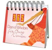 Cover of: 365 Days of Wisdom for Busy Women (365) (365)