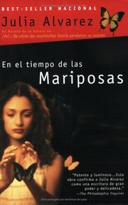Cover of: En el tiempo de las mariposas by Julia Alvarez