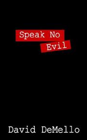 Cover of: Speak No Evil by David DeMello