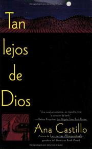 Cover of: Tan lejos de Dios by Ana Castillo