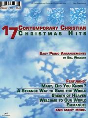 Cover of: 17 Contemporary Christian Christmas Hits by Bill Wolaver