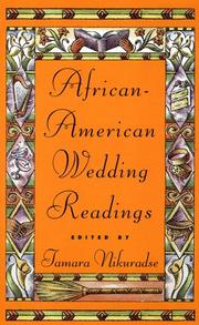 Cover of: African-American Wedding Readings