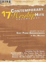 Cover of: 17 CONTEMPORARY WORSHIP HITS VOLUME 1 SONGBOOK