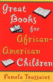 Cover of: Great books for African-American children by Pamela Toussaint