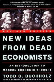 Cover of: New ideas from dead economists: an introduction to modern economic thought