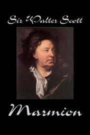 Cover of: Marmion by Sir Walter Scott