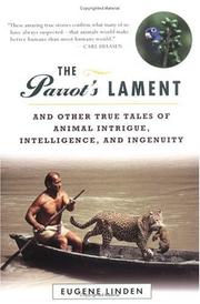 Cover of: The Parrot's Lament  by Eugene Linden