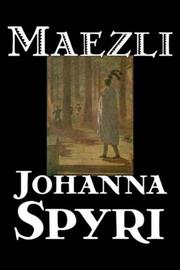 Cover of: Maezli by 