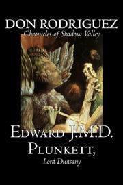 Cover of: Don Rodriguez | Edward, J.M.D. Plunkett