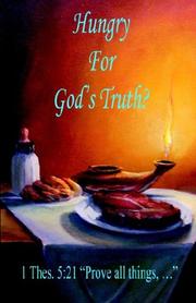 Cover of: Hungry for God's Truth?