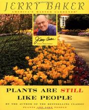 Cover of: Jerry Baker's Plants Are Still Like People