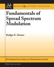 Cover of: Fundamentals of Spread Spectrum Modulation (Synthesis Lectures on Communications)