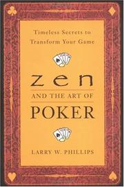 Cover of: Zen and the Art of Poker: Timeless Secrets to Transform Your Game