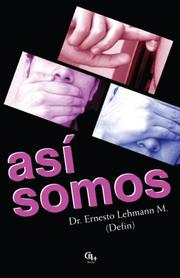 Cover of: Así somos