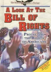 Cover of: A Look at the Bill of Rights | Amy Graham