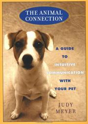 Cover of: Animal Connection, The:  A Guide to Intuitive Communication with Your Pe