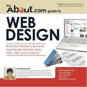 Cover of: About.com Guide to Web Design by Jennifer Kyrnin