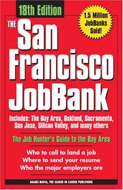 Cover of: The San Francisco Bay Area Jobbank by Adams Media, Adams Media