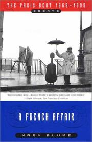 Cover of: French Affair,  A: The Paris Beat 1965-1998