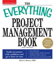 Cover of: Everything Project Management Book | Rick A. Morris
