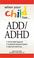 Cover of: ADD/ADHD