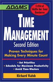 Cover of: Time Management | Richard Walsh