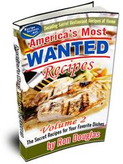 Cover of: America's Most Wanted Recipes - Volume 2