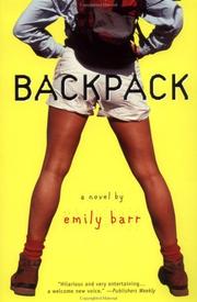 Cover of: Backpack by Emily Barr